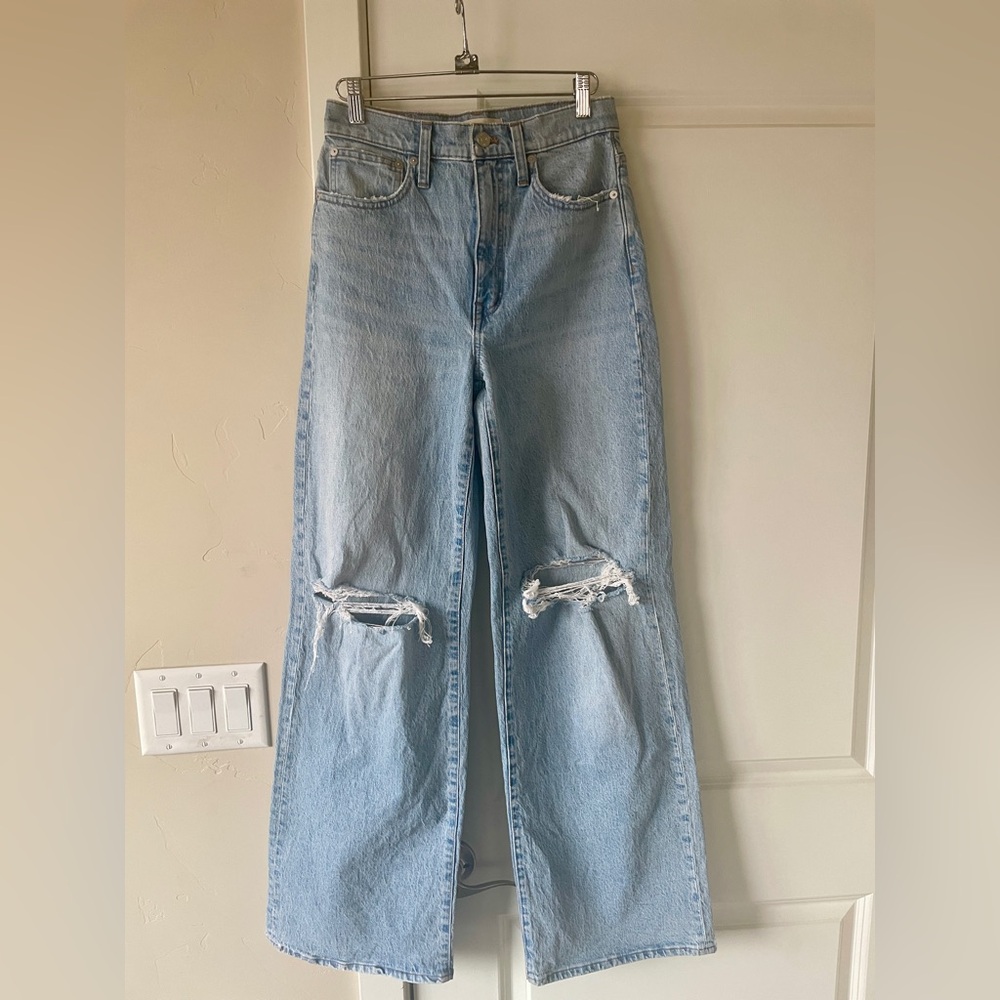 Madewell Wide-leg Jeans - Size 25
